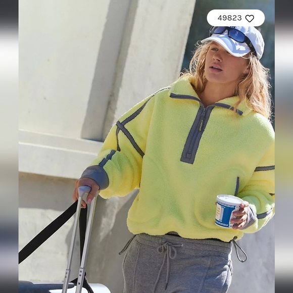 Free People Jackets & Blazers - Free People Mountain High Half Zip